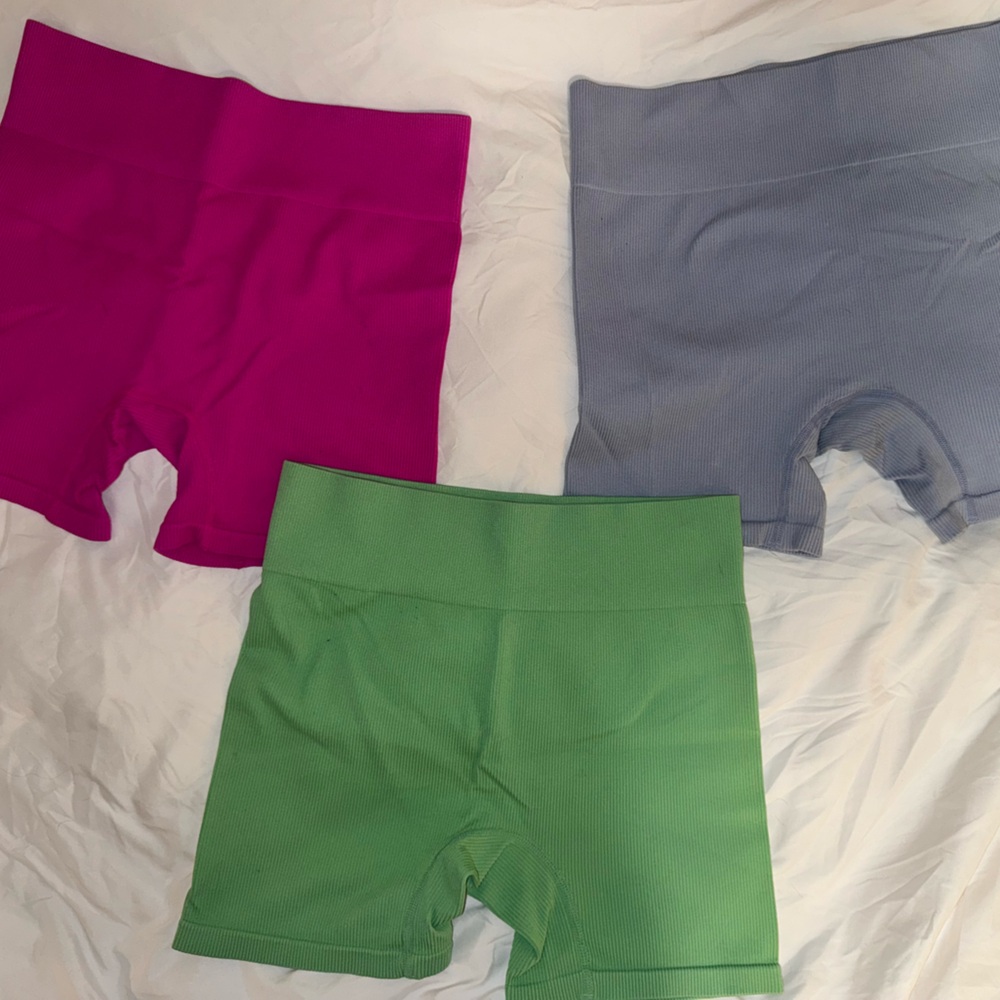 RIBBED BIKER SHORT BUNDLE